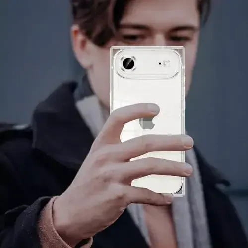 Tzomsze Case iPhone Air Clear Case bilan mos keladi, Kamera himoyasi, burchaklari kuchaytirilgan TPU Yupqa zarbaga chidamli g'ilof ayollar qizlar uchun 6,5 dyuym - Shaffof - 7