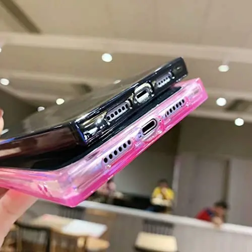 Tzomsze iPhone 11 uchun g'ilof, shaffof iPhone 11 g'iloflari mustahkamlangan burchaklar TPU yostig'i, billur tiniq ingichka qopqoq zarbani yutuvchi TPU silikon g'ilof iPhone 11 6,1 dyuym (2019)-Qora - 5