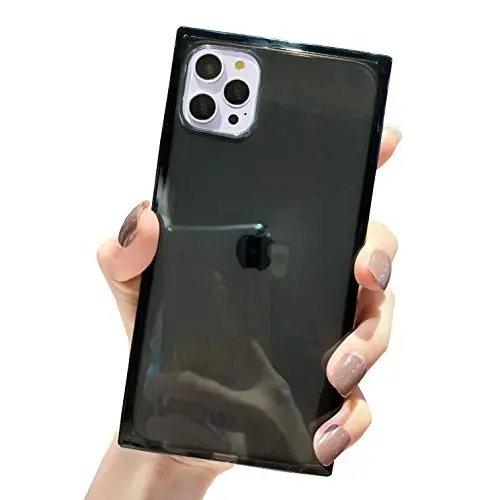 Tzomsze Case for iPhone 12,Clear iPhone 12 Cases Reinforced Corners TPU Cushion,Crystal Clear Slim Cover Shock Absorption TPU Silicone Case 