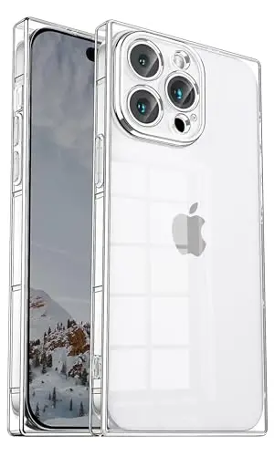 Tzomsze Case Compatible with iPhone 12 Pro Max Clear Case,Camera Protection,Reinforced Corners TPU Slim Shockproof Case Cover for Women Girls 6.7 inch-Transparent 