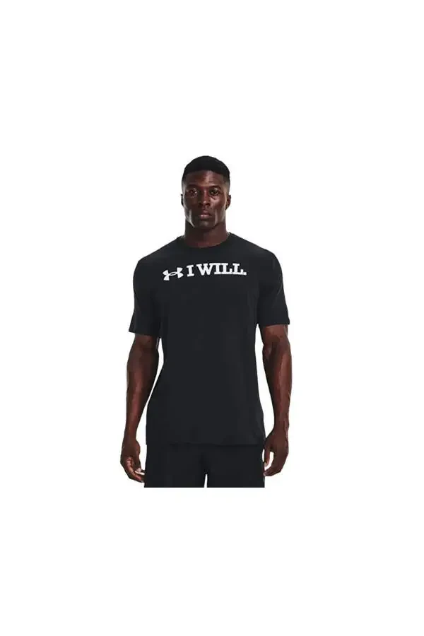 Ua I Wll Ss Men's Everyday T-Shirt 1379023-001 Black - 1