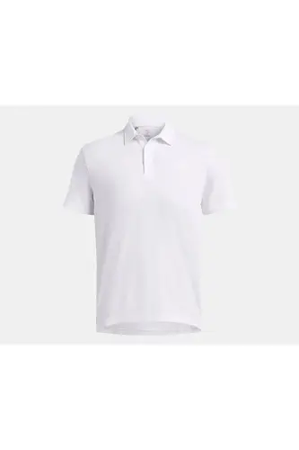 Ua Icon Polo Erkek Günlük Polo Tişört Beyaz-P0LUA - 3