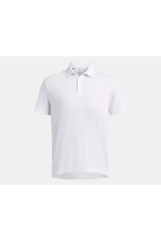 Ua Icon Polo Erkek Günlük Polo Tişört Beyaz-P0LUA - 3