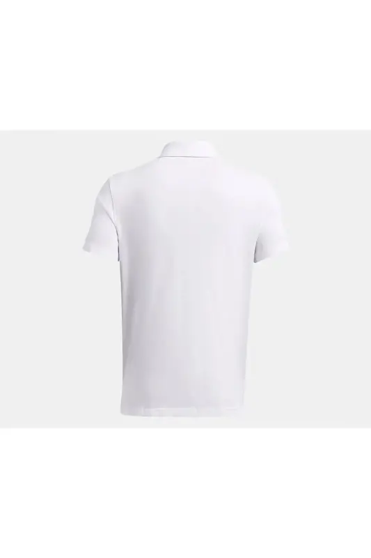Ua Icon Polo Erkek Günlük Polo Tişört Beyaz-P0LUA - 4
