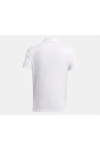 Ua Icon Polo Erkek Günlük Polo Tişört Beyaz-P0LUA - 4