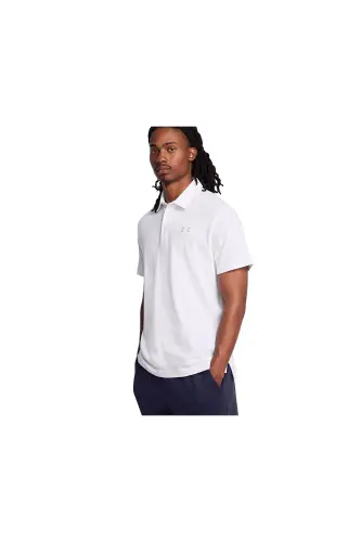 Ua Icon Polo Erkek Günlük Polo Tişört Beyaz-P0LUA - 1