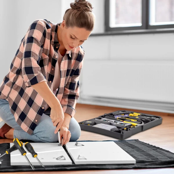 UBesGoo 799 Pcs Tool Set, Household Repair Hand Tool Kit, Mechanics Tool Kit, with Trolley Case, Black - 9