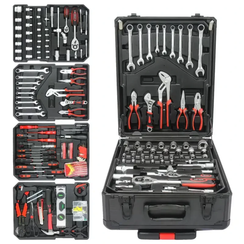 UBesGoo 899 Pcs Tool Set, Household Repair Hand Tool Kit, Mechanics Tool Kit - 2