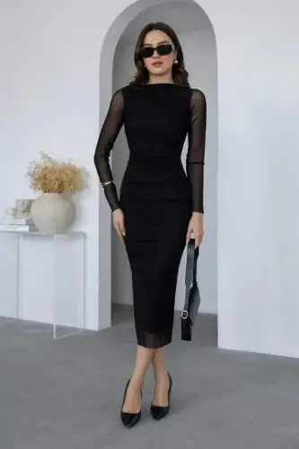 Üç İplik Düz Bisiklet Yaka SweatShirt - Bej - 12