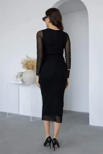 Üç İplik Düz Bisiklet Yaka SweatShirt - Bej - 15