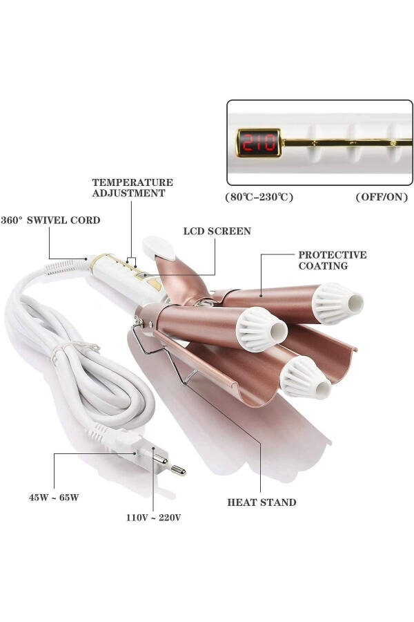 Üç Silindirli Saç Maşası - 3