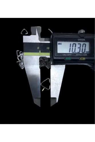 ÜÇGEN BAĞLANTI APARATI (100 Adet)Gümüş renk - 5