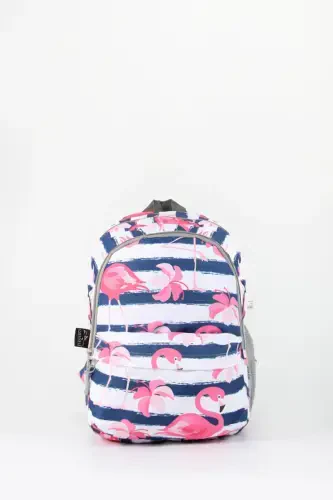 Uchlik Maktab Sumkasi Line Flamingo 3 ta Sumka To'plami-Line Flamingo - Modazone (1)