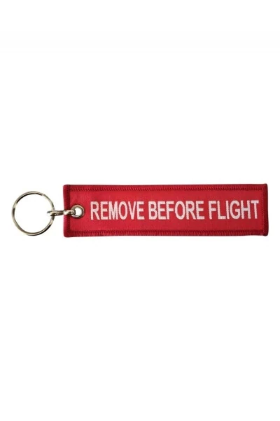 Remove Before Flight Anahtarlık - Safari