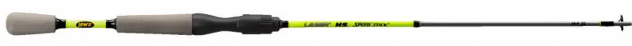 Удилище спиннинговое Lew's Laser HS, 6 футов 6 дюймов, средний строй, графит IM6, желто-черный - 4