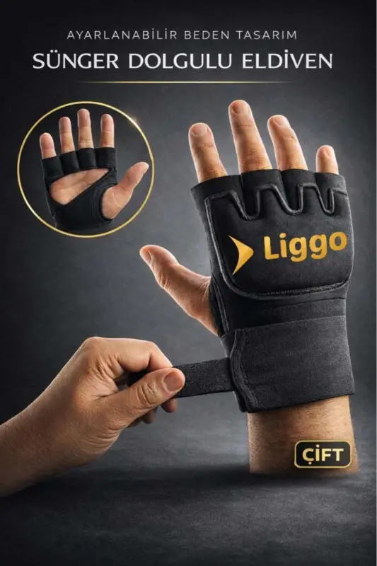 UFC MMA Gloves with Wrist Wraps Boxing Gloves Punching Bag Gloves Training Gloves - 6