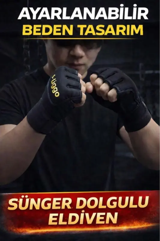 UFC MMA Qo'lqopi Bilak Bandaji bilan Boks Qo'lqopi Xalta Qo'lqopi Mashg'ulot Qo'lqopi - 4