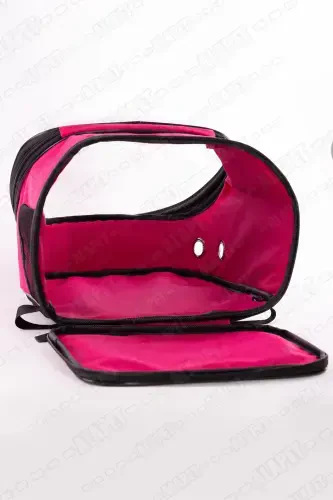 UFO Astronavt Mushuklarni Tashish Sumkasi - 7 Havo Kanallari Panja Naqshli 47x40x35sm (15kg) - 8