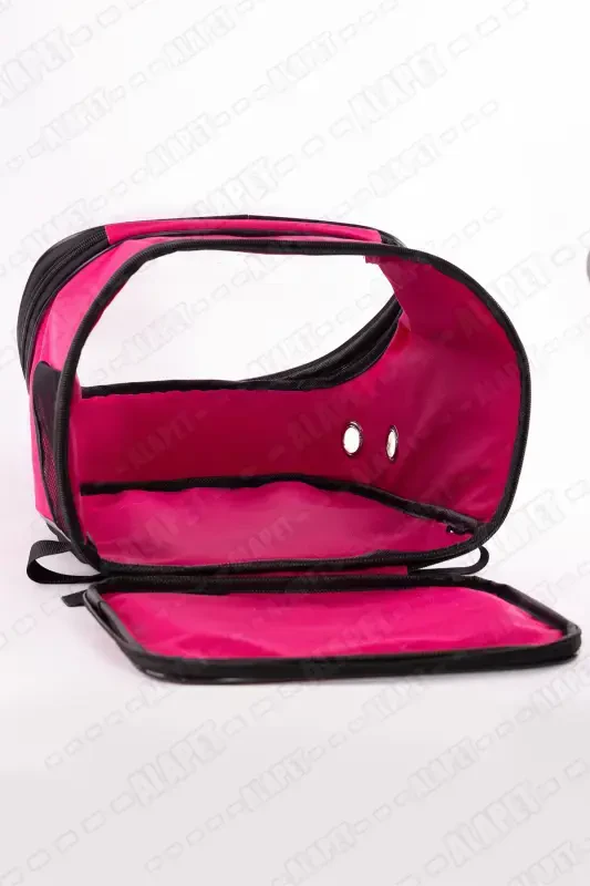 UFO Astronavt Mushuklarni Tashish Sumkasi - 7 Havo Kanallari Panja Naqshli 47x40x35sm (15kg) - 8