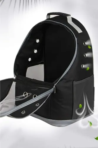 Ufo Büyük Boy Kedi Çantası 8 Kg Taşıma Kapasiteli 42x25x33 Cm Kedi Taşıma Çantası-kırmızı - 4