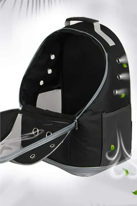 Ufo Large Cat Carrier Bag 8 Kg Capacity 42x25x33 Cm Cat Carrying Bag-red - 4