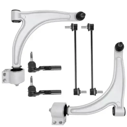 UGFC Front Suspension Kit Lower Control Arm Compatible with 2004-2012 Chevrolet Malibu, 2005-2010 Pontiac G6, 2007-2009 Saturn Aura - 1