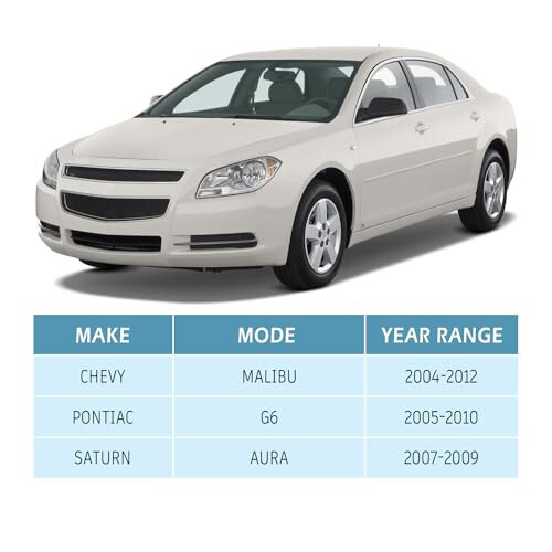 UGFC Oldingi To'xtash Tizimi To'plami Pastki Boshqarish Qo'li 2004-2012 Chevrolet Malibu, 2005-2010 Pontiac G6, 2007-2009 Saturn Aura bilan Mos keladi - 2