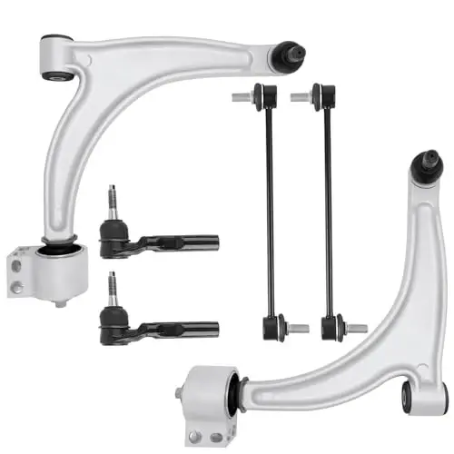 UGFC Front Suspension Kit Lower Control Arm Compatible with 2004-2012 Chevrolet Malibu, 2005-2010 Pontiac G6, 2007-2009 Saturn Aura - 1