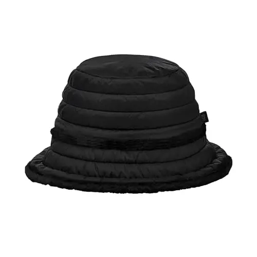 UGG Girls' Aw Uggfluff Rev Hat 