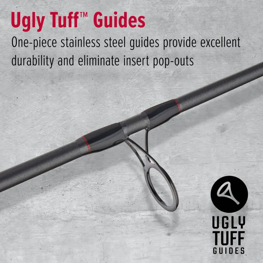 Ugly Stik 6’6” Ugly Tuff baliq ovlash qarmoq va g’altak aylantirish kombinati o’rtacha - 5