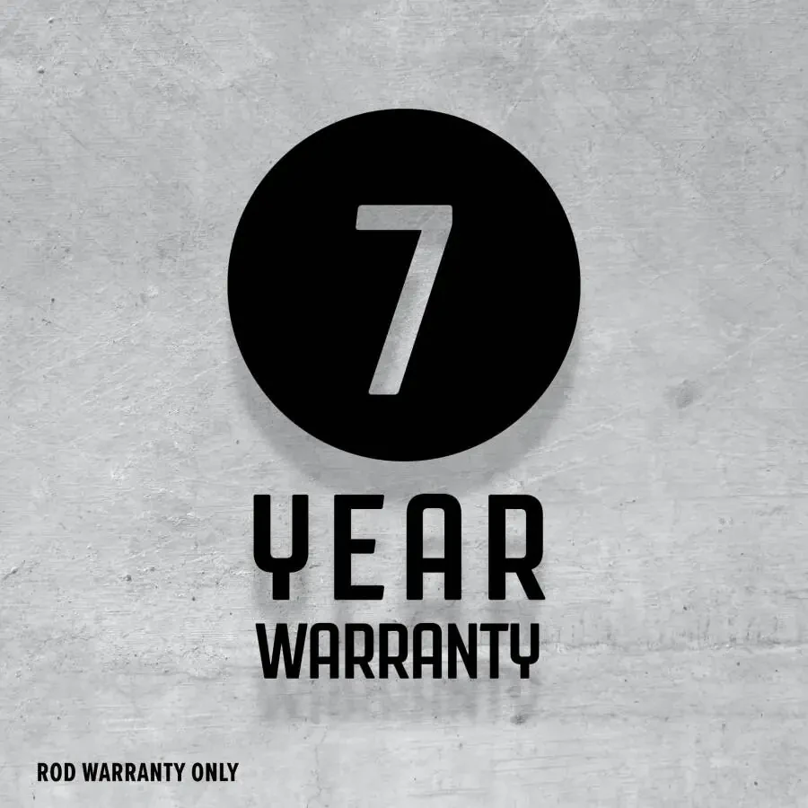 Ugly Stik 6’6” Ugly Tuff Fishing Rod and Reel Spinning Combo Medium - 10