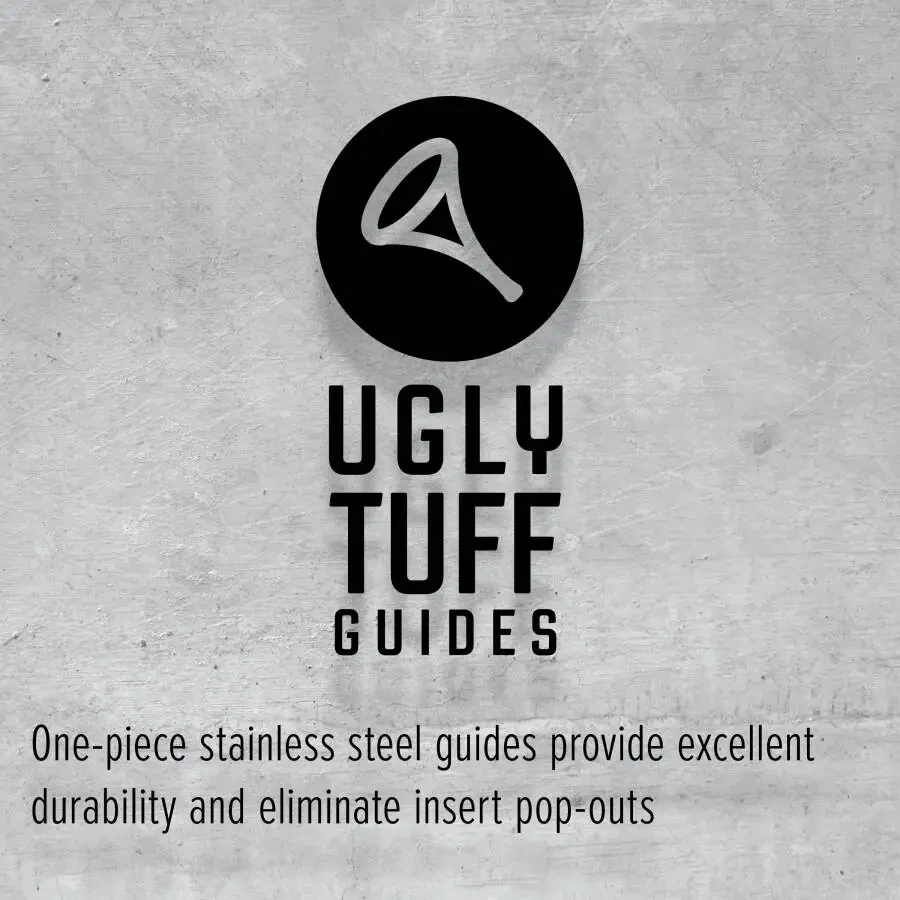 Ugly Stik 7' Baliq ovlash uchun Surf Pier baliq ovlash tayoqchasi va g'altak spinning kombinatsiyasi - 9