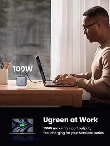 UGREEN 100W 20000mAh Power Bank Bundle с зарядным устройством USB C мощностью 100 Вт - 6