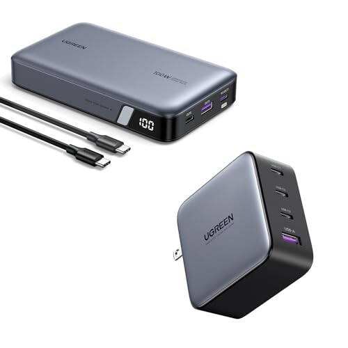 UGREEN 100W 20000mAh Power Bank Bundle with 100W USB C Charger - 1