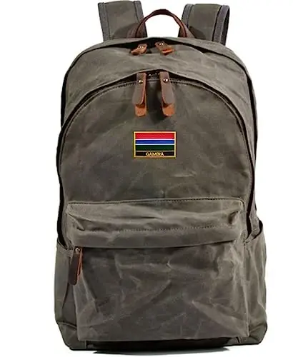 Uijokdef 1 dona Gambiya bayrog'i yamoqlari dazmollanadi yoki tikiladi kashtado'zlik taktik harbiy milliy Gambiya yamog'i - 4