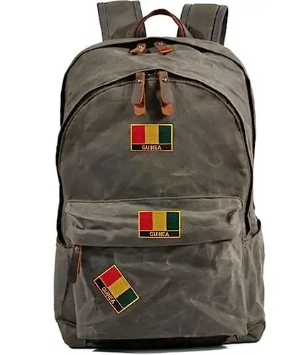 Uijokdef 1 dona Gvineya bayrog'i yamoqlari dazmollanadi yoki tikiladi kashtado'zlik taktik harbiy milliy Gvineya yamog'i - 4