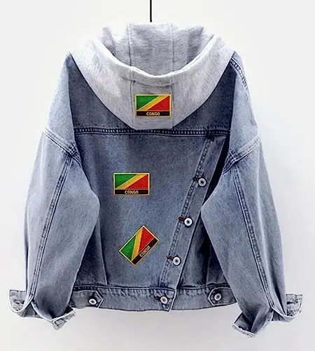 Uijokdef 1 dona Kongo bayrog'i yamog'i dazmollanadi yoki tikiladi kashtado'zlik taktik harbiy milliy Kongo yamog'i - 3