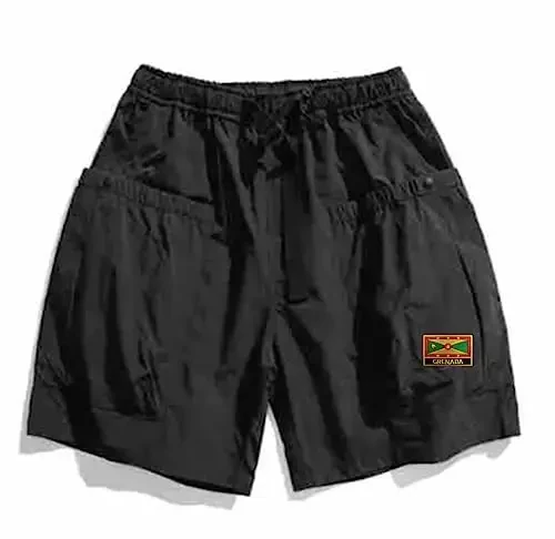 Uijokdef 1 PCS Grenada Flag Patches Iron On or Sew On Embroidered Tactical Military National Grenada Patch - 5