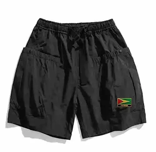 Uijokdef 1 PCS Guyana Flag Patches Iron On or Sew On Embroidered Tactical Military National Guyana Patch - 5