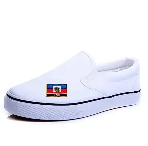 Uijokdef 1 PCS Haiti Flag Patches Iron On or Sew On Embroidered Tactical Military National Haiti Patch - 5