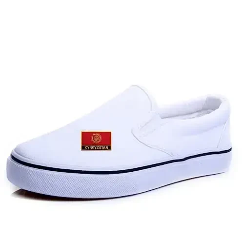 Uijokdef 1 PCS Kyrgyzstan Flag Patches Iron On or Sew On Embroidered Tactical Military National Kyrgyzstan Patch - 5