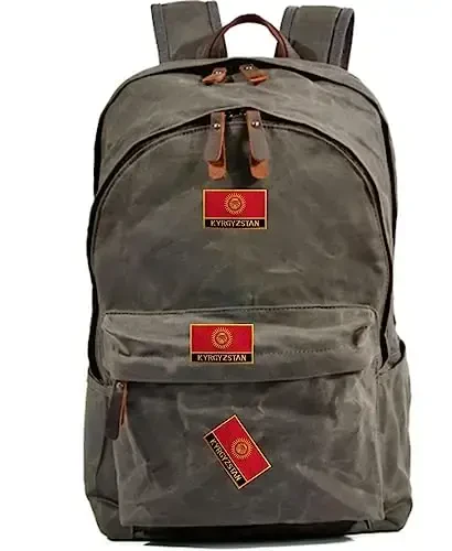 Uijokdef 1 PCS Qirg'iziston bayrog'i yamalari dazmollanadi yoki tikiladi kashtachilik taktik harbiy milliy Qirg'iziston yamog'i - 4