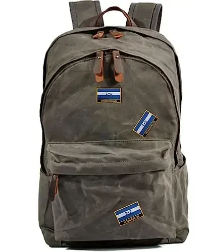 Uijokdef 1 шт. Нашивка с флагом Гондураса, пришиваемая или приклеивающаяся утюгом, вышитая тактическая военная национальная нашивка Гондураса. - 4