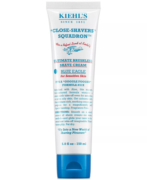 Ultimate Brushless Shave Cream - Blue Eagle, 5-oz. Нет цвета - 1