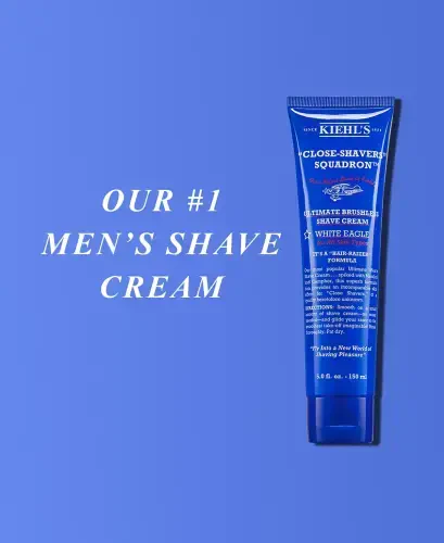 Ultimate Brushless Shave Cream with Menthol - White Eagle, 2.5-oz.-No Color - KIEHL'S SINCE 1851 (1)