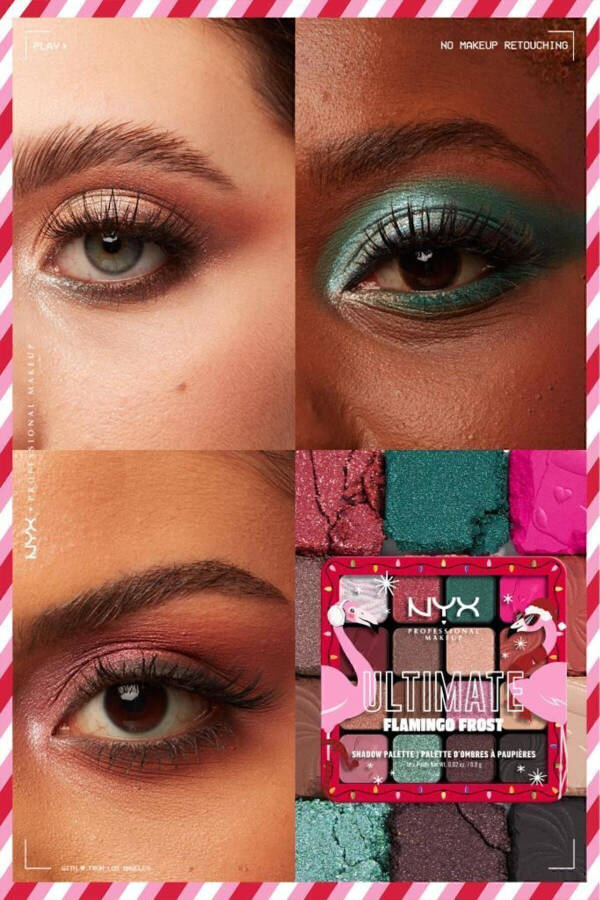 Ultimate Flamingo Frost Eyeshadow Palette - 4