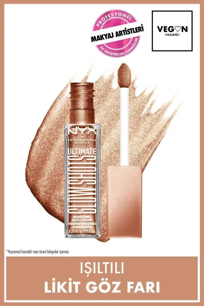 Ultimate Glow Shots Işıltılı Likit Göz Farı - 06 Golden Goji-06 Golden Goji - 1