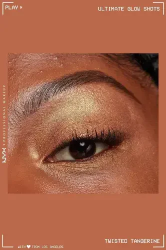 Ultimate Glow Shots Işıltılı Likit Göz Farı - 08 Twisted Tangerine-08 Twisted Tangerine - NYX PROFESSIONAL MAKEUP (1)