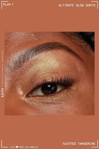 Ultimate Glow Shots Işıltılı Likit Göz Farı - 08 Twisted Tangerine-08 Twisted Tangerine - NYX PROFESSIONAL MAKEUP (1)