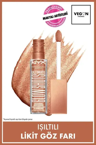 Ultimate Glow Shots Işıltılı Likit Göz Farı - 08 Twisted Tangerine - 08 Twisted Tangerine 